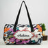 Personalised Floral Printed Kids Swimming Duffle Bag