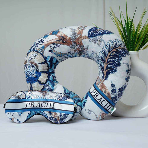 Personalised Floral Printed Printed Combo Gift Set