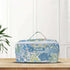 Personalised Floral Printed Travel Vanity Pouch for Women
