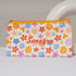Personalised Florals Printed Kids Pencil Pouch