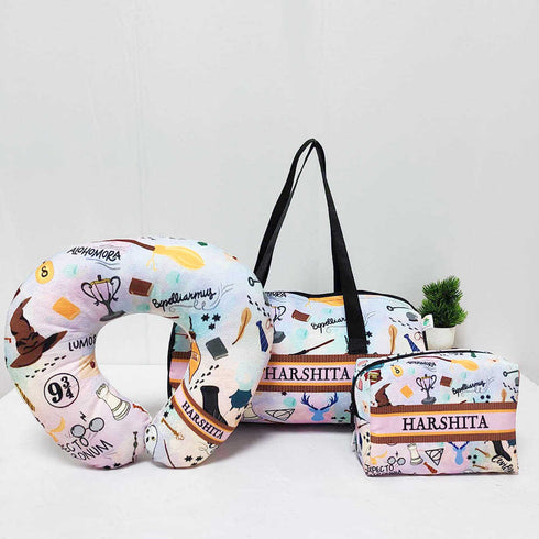 Personalised Kids Duffle Bag Combo Gift Set