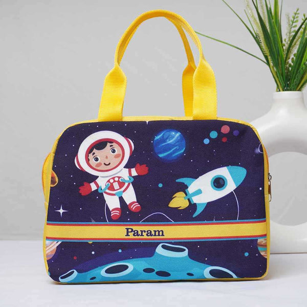 Personalised Kids Printed Lunch Bag With Handle