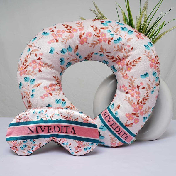 Personalised Pink Floral Printed Combo Gift Set