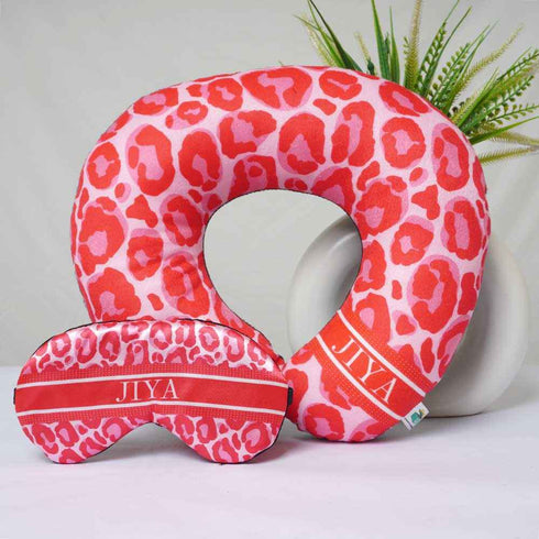 Personalised Pink Leopard Combo Gift Set