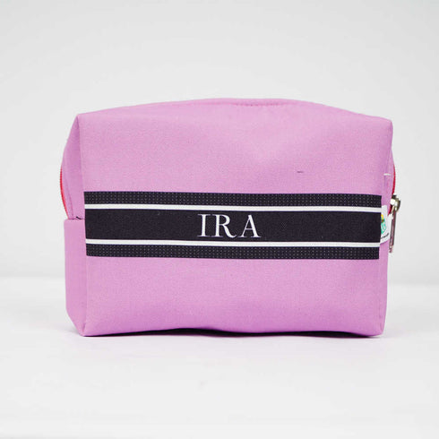 Personalised Pink Printed Kids Box Pouch