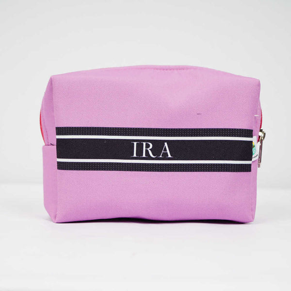 Personalised Pink Printed Kids Box Pouch