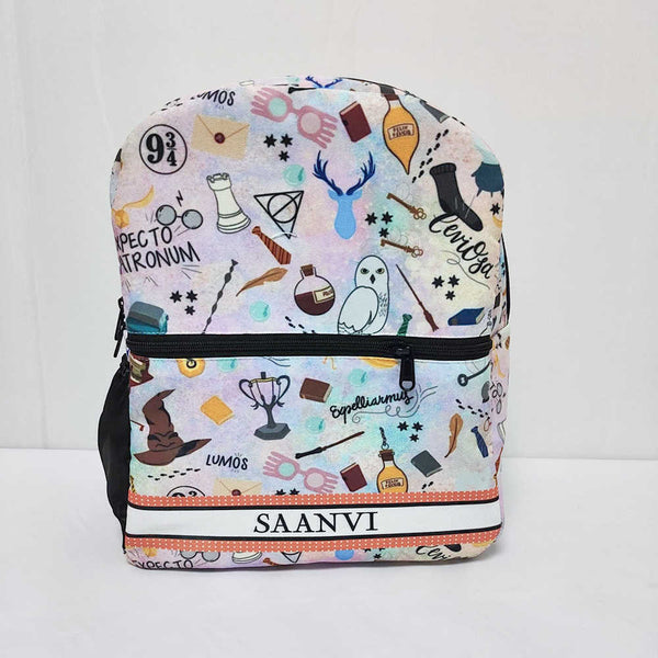Personalised Printed Kids Bag Pack