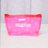 Personalised Small Jelly Travel Pouch for Kids - Pink