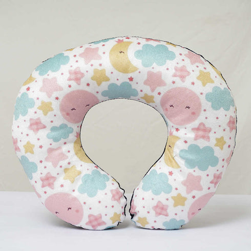 Personalised Stars Printed Kids Neck Pillow