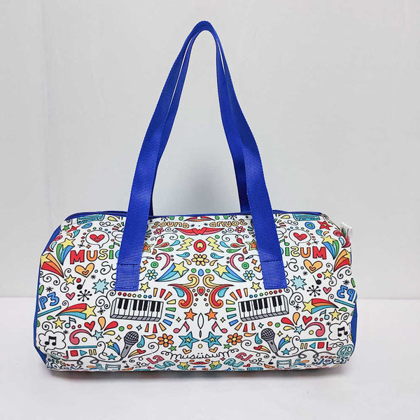 Personalised Stars Printed Kids Swimming Duffle Bag