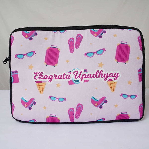 Personalised Sunglass Printed Kids Laptop Sleeve/Cover