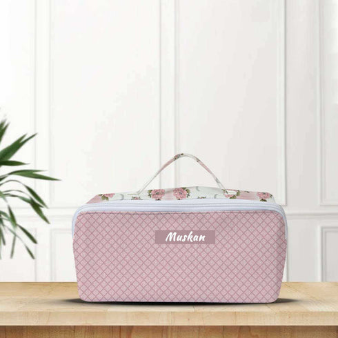 Personalised Travel Makeup Bag Cosmetic Storage Vanity Pouch