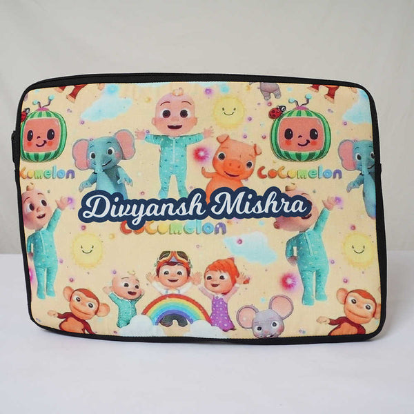Personalised Watermelon Printed Kids Laptop Sleeve/Cover