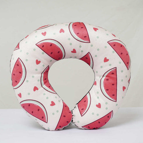 Personalised Watermelon Printed Kids Neck Pillow