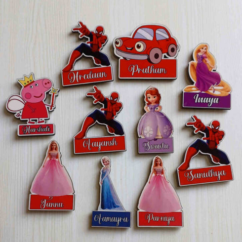 Personalised Character Fridge Magnet for Kids