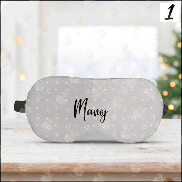 Personalized Christmas Sleep Eye Mask