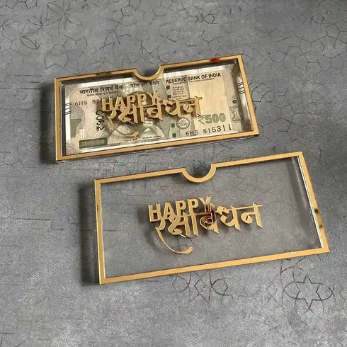 Personalized Acrylic Money Envelope