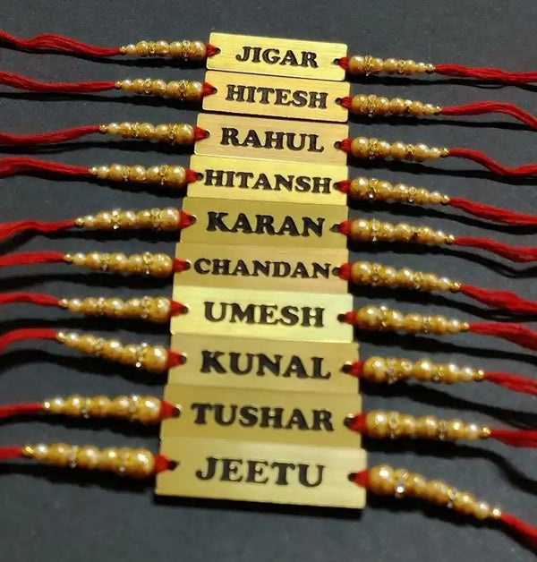 Personalized Acrylic Name Rakhi