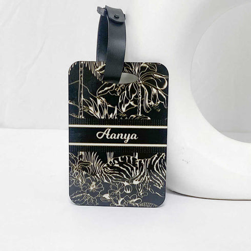 Personalized Animal Printed Luggage Tag