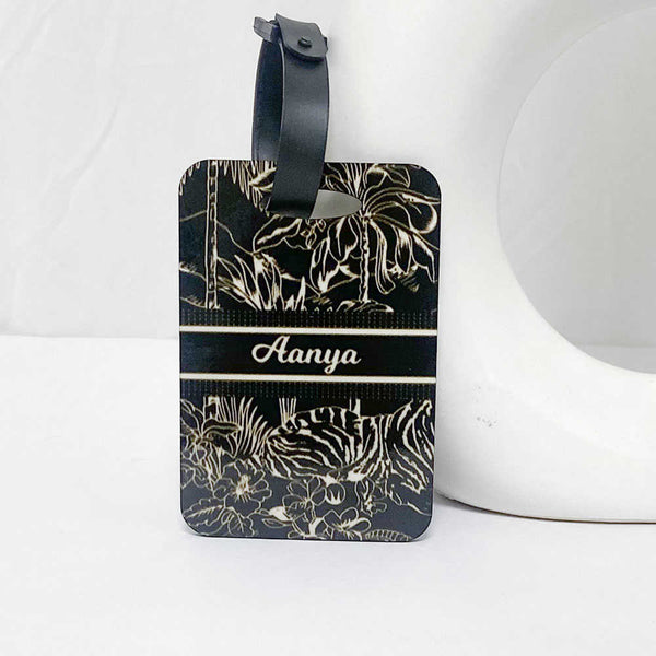 Personalized Animal Printed Luggage Tag