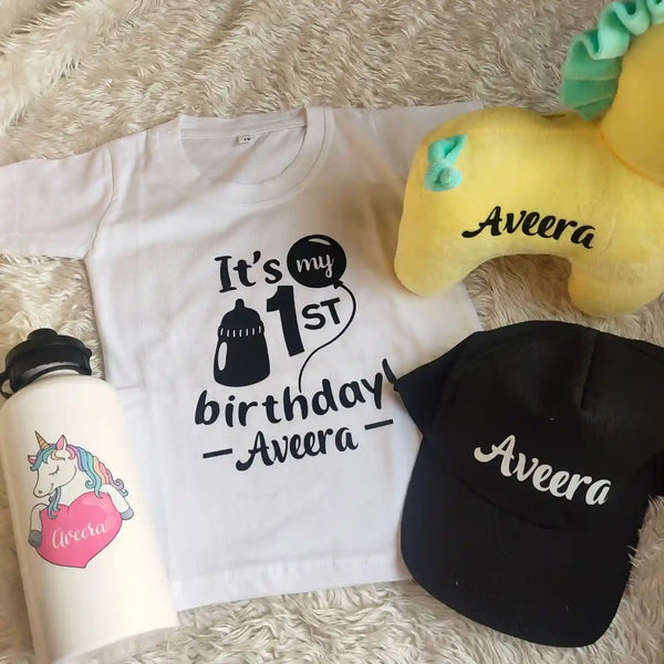 Personalized Birthday T-Shirt Combo for Kids