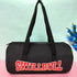 Personalized Black Printed Swimming Duffle Bag for Kids