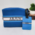 Personalized Blue Box Pouch & Luggage Tag Combo Gift Set for Kids