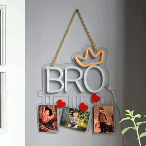 Personalized Bro & Sis Neon Light