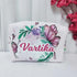 Personalized Butterfly Printed Women Box Pouch
