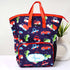 Personalized Cars Printed Diaper Bag