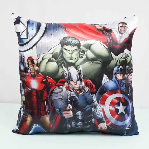 Personalized Cartoon Printed Cushion for Kids