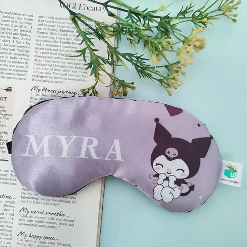 Personalized Cartoon Printed Kids Eye Mask