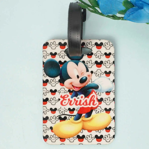 Personalized Cartoon Printed Kids Luggage Tag
