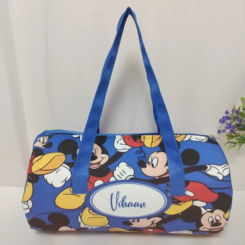 Personalized Cartoon Printed Swimming Duffle Bag for Kids
