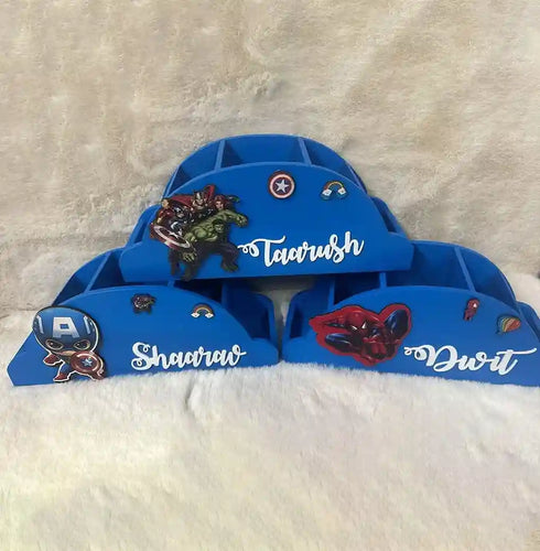 Personalized Cloud Shape Pen Stands for Kids