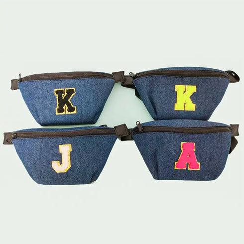 Personalized Denim Chest Bag for Kids