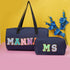 Personalized Denim Duffle Bag with Box Pouch Combo for Kids