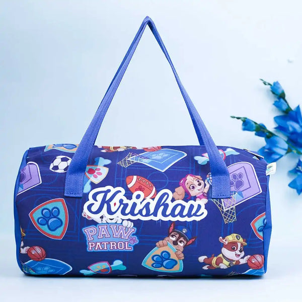 Personalized Dog Printed Swimming Duffle Bag for Kids