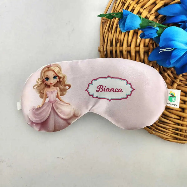 Personalized Doll Printed Kids Eye Mask