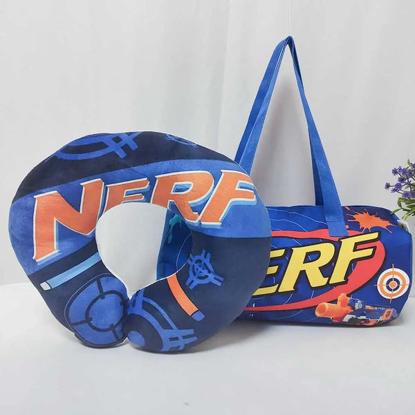 Personalized Duffle Bag with Neck Pillow Combo for Kids