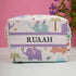 Personalized Elephant Printed Kids Box Pouch