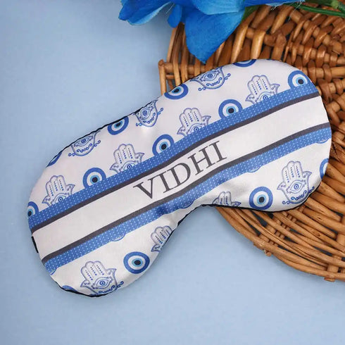 Personalized Evil Eye Printed Eye Mask