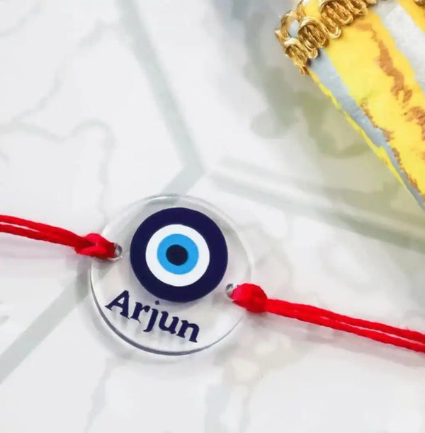 Personalized Evil Eye Rakhi