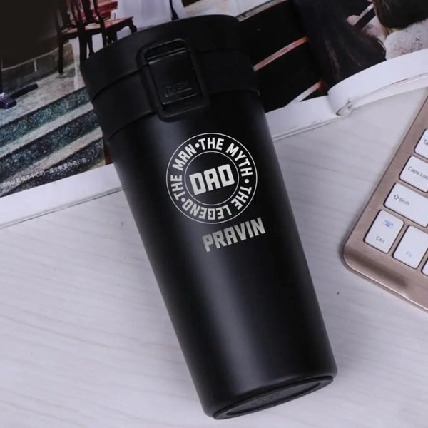Personalized Father's Day Customize Name Vacuum Insulation Cup