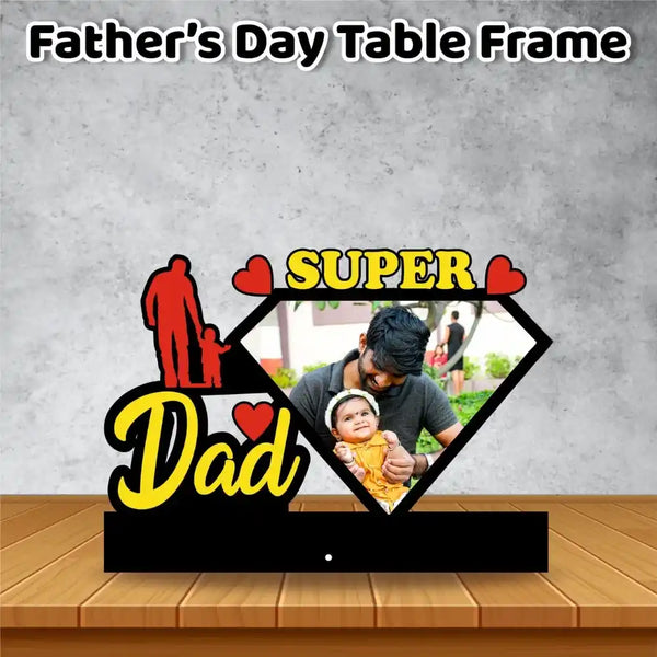 Personalized Fathers Day Photo Frame