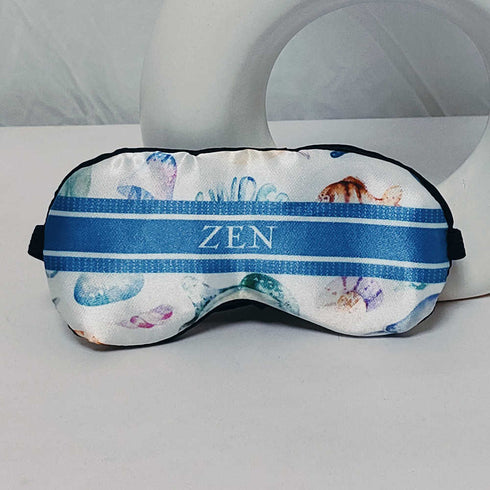 Personalized Fish Printed Eye Mask
