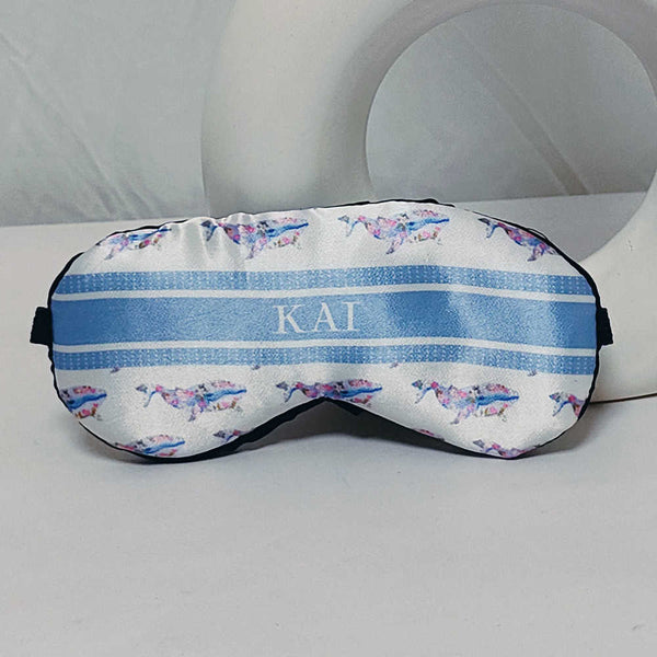 Personalized Fish Printed Eye Mask