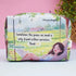 Personalized Floral Printed Box Pouch For Women