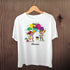 Personalized Happy Holi Printed T-Shirt - Uncommongifts.in
