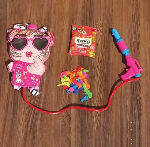 Personalized Holi Pichkari Water Tank for Kids